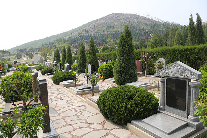 古中山陵园墓区实拍