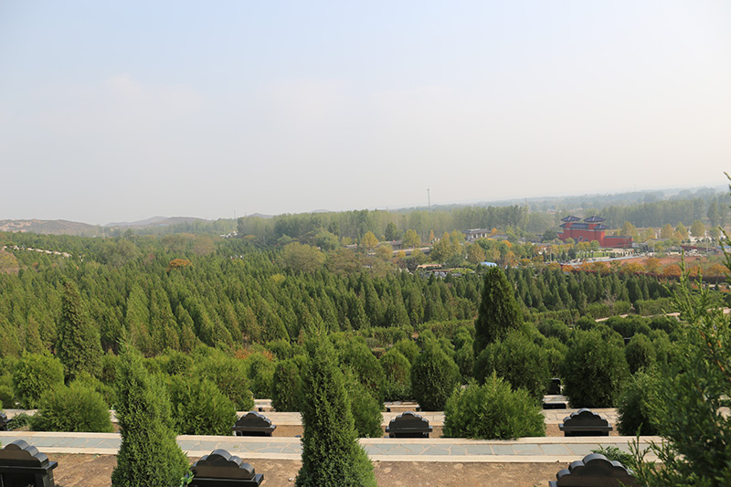 古中山陵园全景