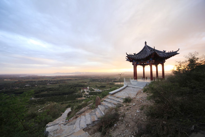 古中山陵园远眺景观