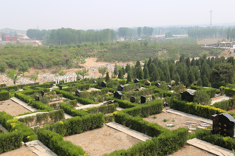 古中山陵园墓区景观