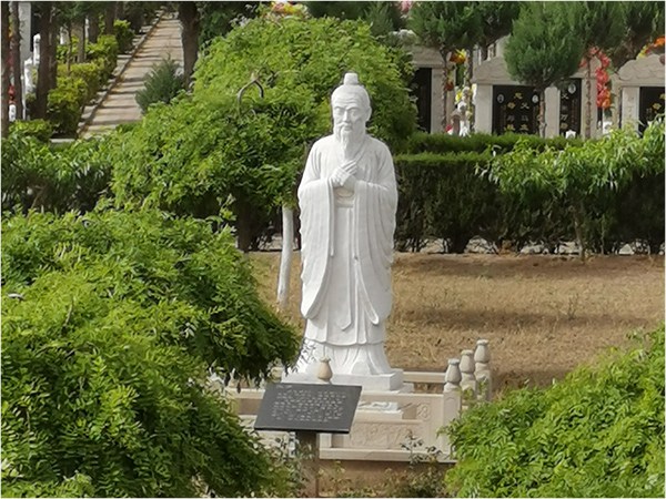 常山陵园墓区景观