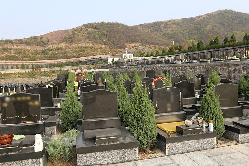 天安堂公墓墓区景观