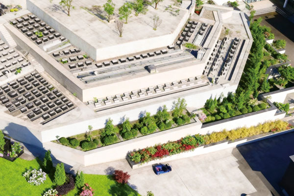 福泽园墓区规划有序