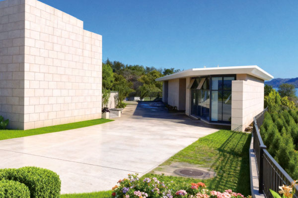 福泽园建筑及道路