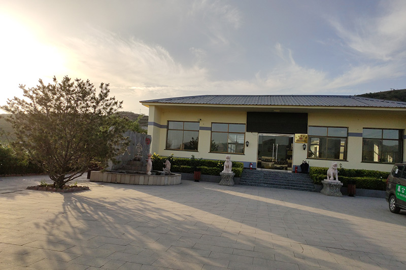 天安堂公墓业务区